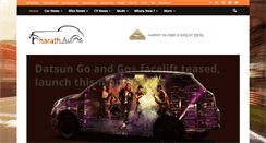Desktop Screenshot of bharathautos.com
